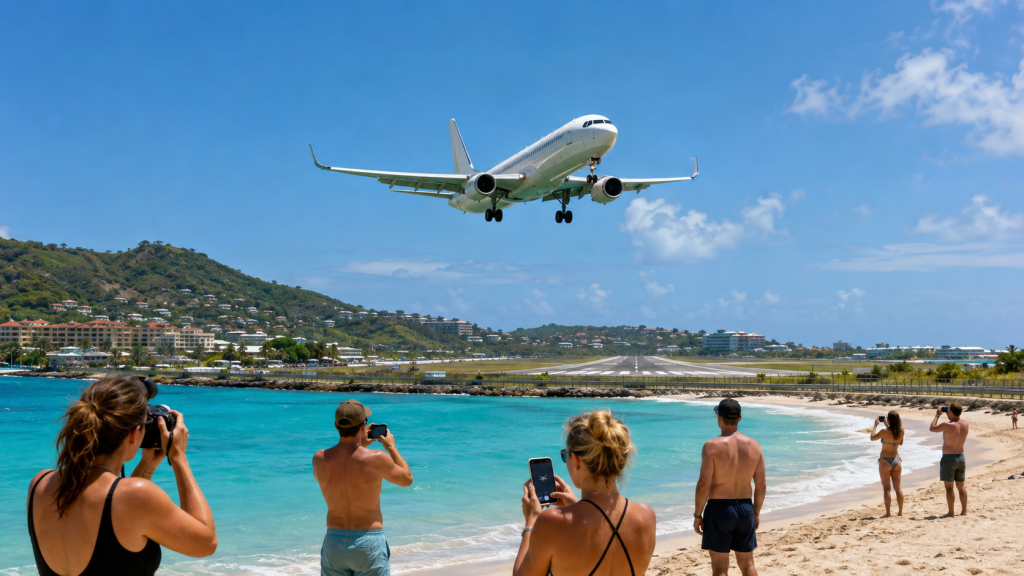 Maho Beach Plane Spotting Guide Best Times, Safety Tips and Flights to Watch