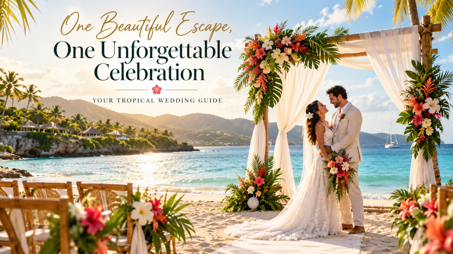 Tropical Beach Wedding Escape